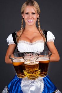 Hot blonde showing her