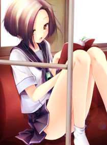 Young girls students